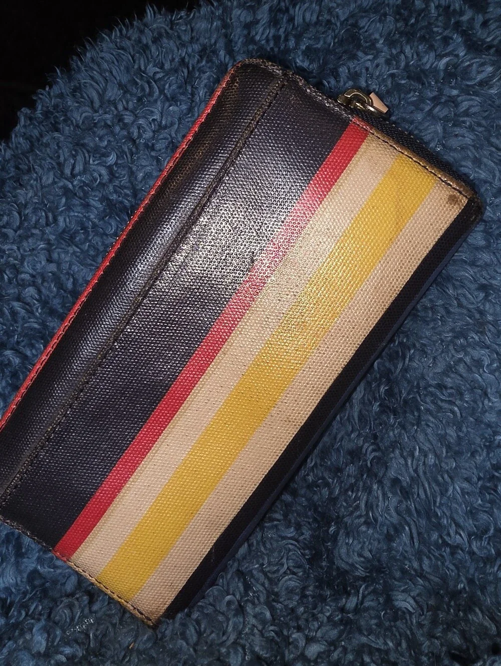 Kate Spade Striped Wallet Zip